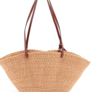 Loewe full set straw/raffia bag